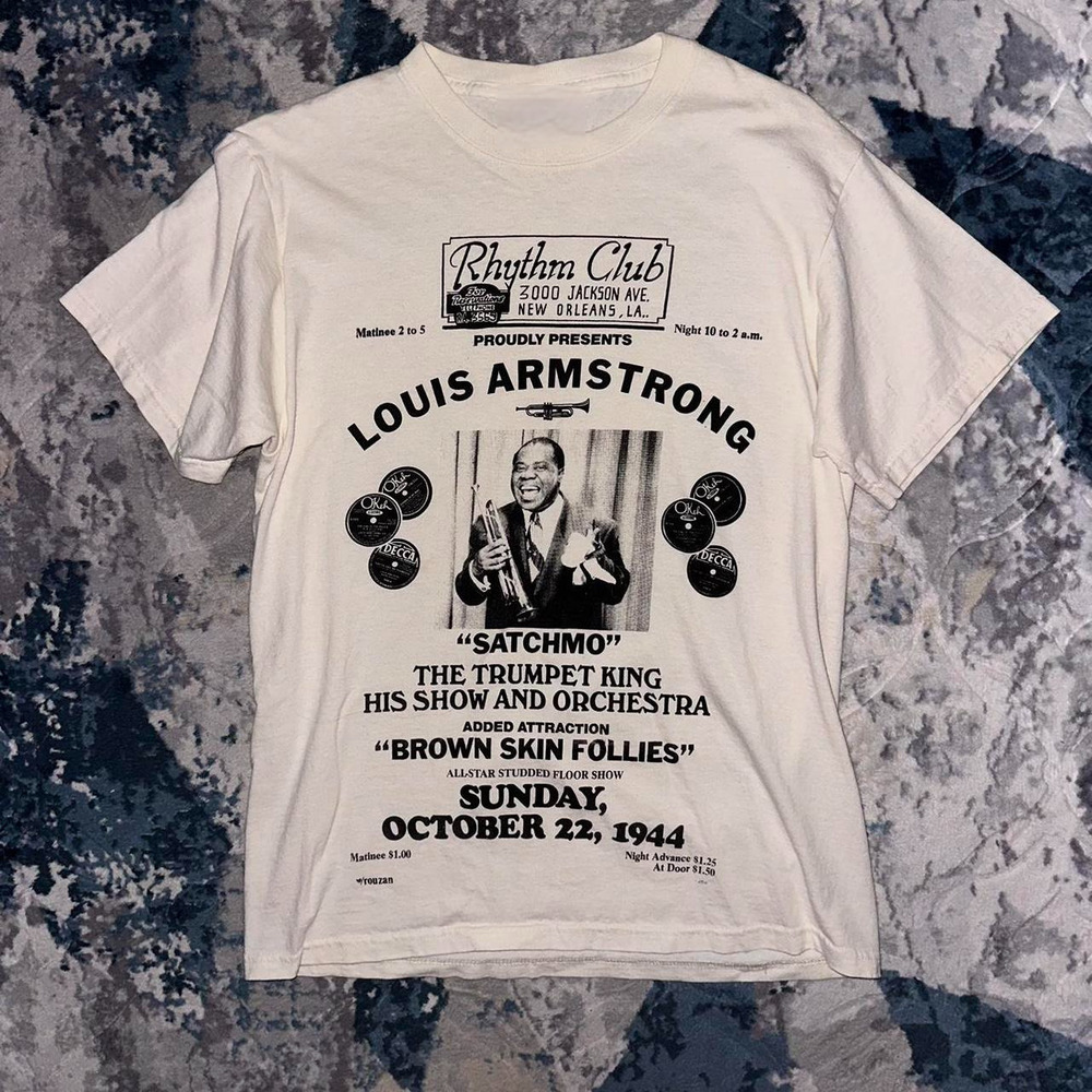 1990s Louis Armstrong Rhythm Club Tee